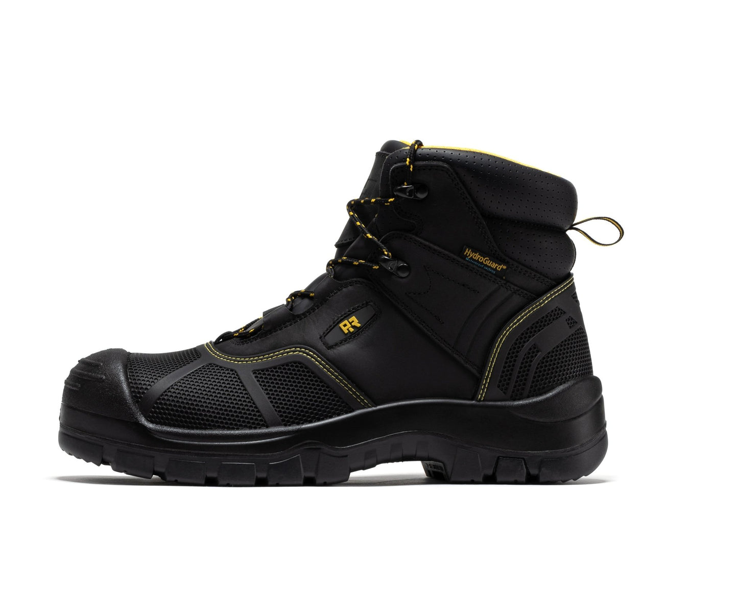 RockRooster Woodland Black 6 inch Waterproof Composite Toe Leather Work Boots AK663 - Angler's Pro Tackle & Outdoors