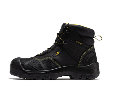 RockRooster Woodland Black 6 inch Waterproof Composite Toe Leather Work Boots AK663 - Angler's Pro Tackle & Outdoors