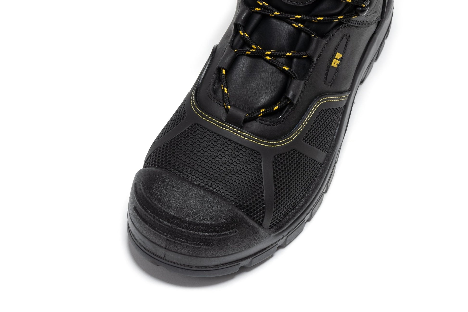 RockRooster Woodland Black 6 inch Waterproof Composite Toe Leather Work Boots AK663 - Angler's Pro Tackle & Outdoors