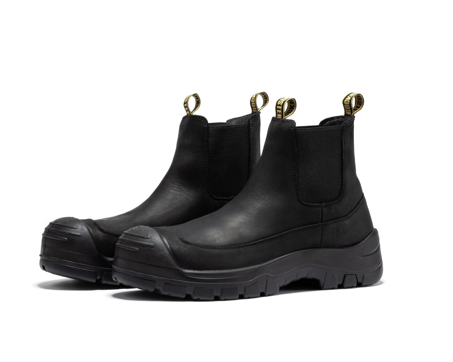 RockRooster Woodland Brown 6 inch Composite Toe Pull - on Leather Work Boots AK664 - Angler's Pro Tackle & Outdoors