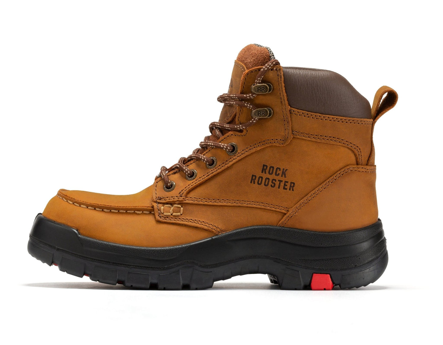 RockRooster Zumbro 6 inch Wide Steel Toe, Rubber Outsole, EH Protection,, ASTM 2413, Work Boots AK370 - Angler's Pro Tackle & Outdoors