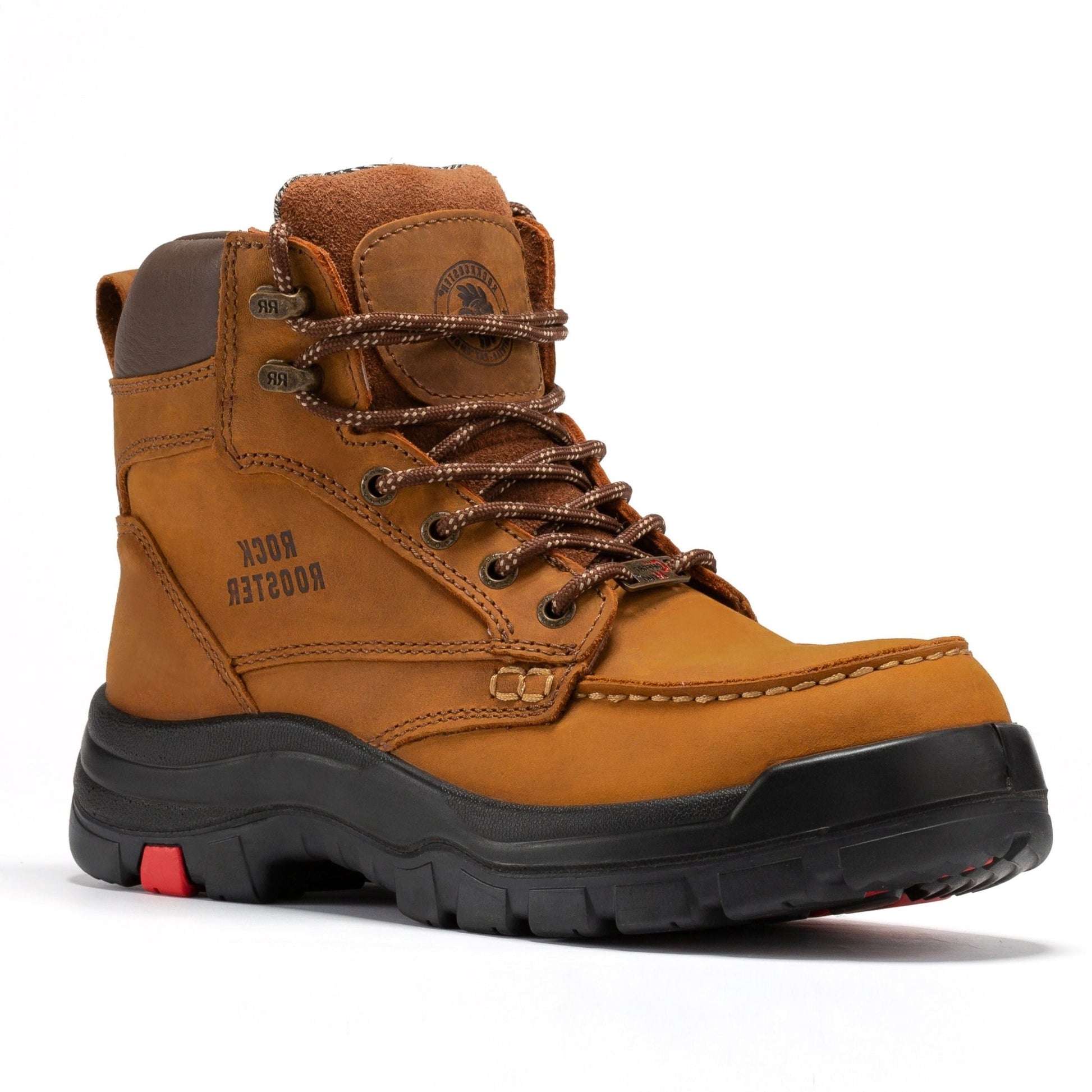 RockRooster Zumbro 6 inch Wide Steel Toe, Rubber Outsole, EH Protection,, ASTM 2413, Work Boots AK370 - Angler's Pro Tackle & Outdoors