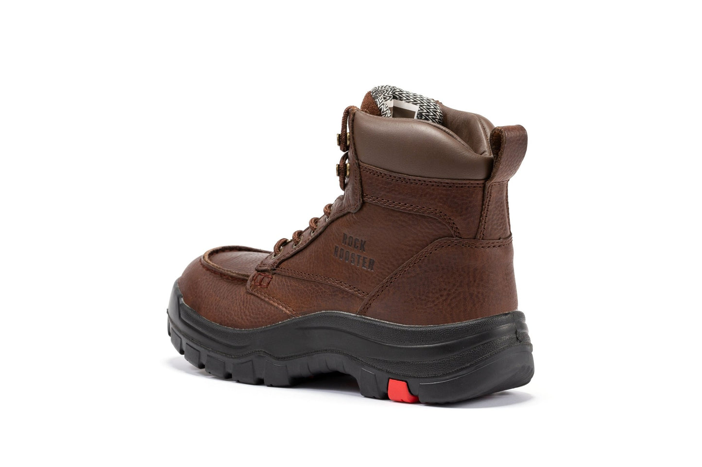 RockRooster Zumbro 6 inch Wide Steel Toe, Waterproof Work Boots, Rubber Outsole, EH Protection, ASTM 2413, Work Boots AK372 - Angler's Pro Tackle & Outdoors