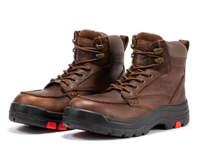 RockRooster Zumbro 6 inch Wide Steel Toe, Waterproof Work Boots, Rubber Outsole, EH Protection, ASTM 2413, Work Boots AK372 - Angler's Pro Tackle & Outdoors