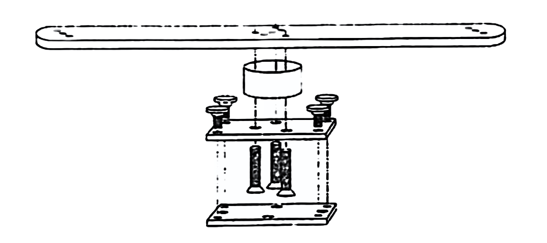 Tite-Lok Triple Deck Mount w/ Multi-Lok Rod Holders