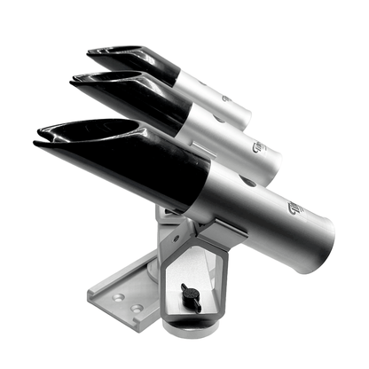 Tite-Lok Triple Deck Mount w/ True Set Rod Holders