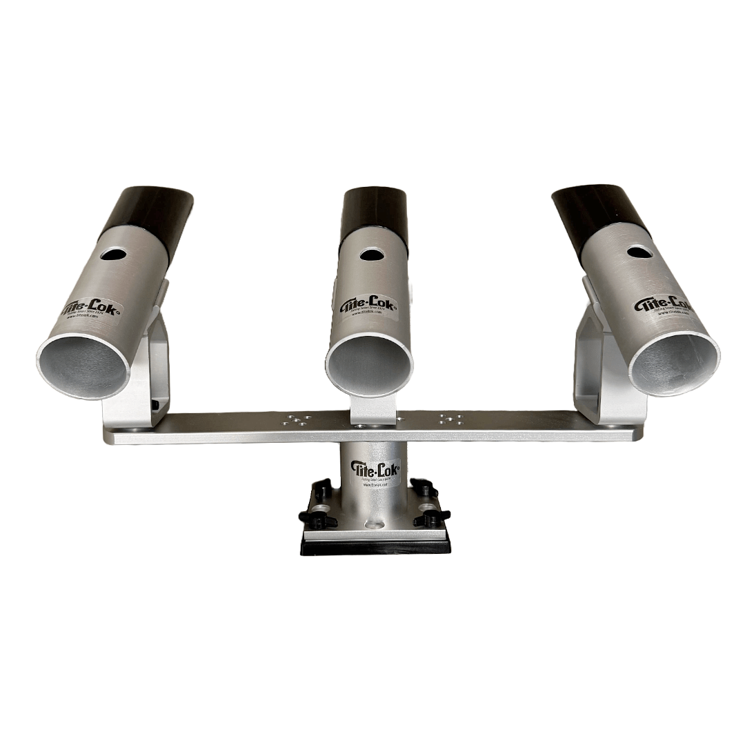 Tite-Lok Triple Deck Mount w/ True Set Rod Holders