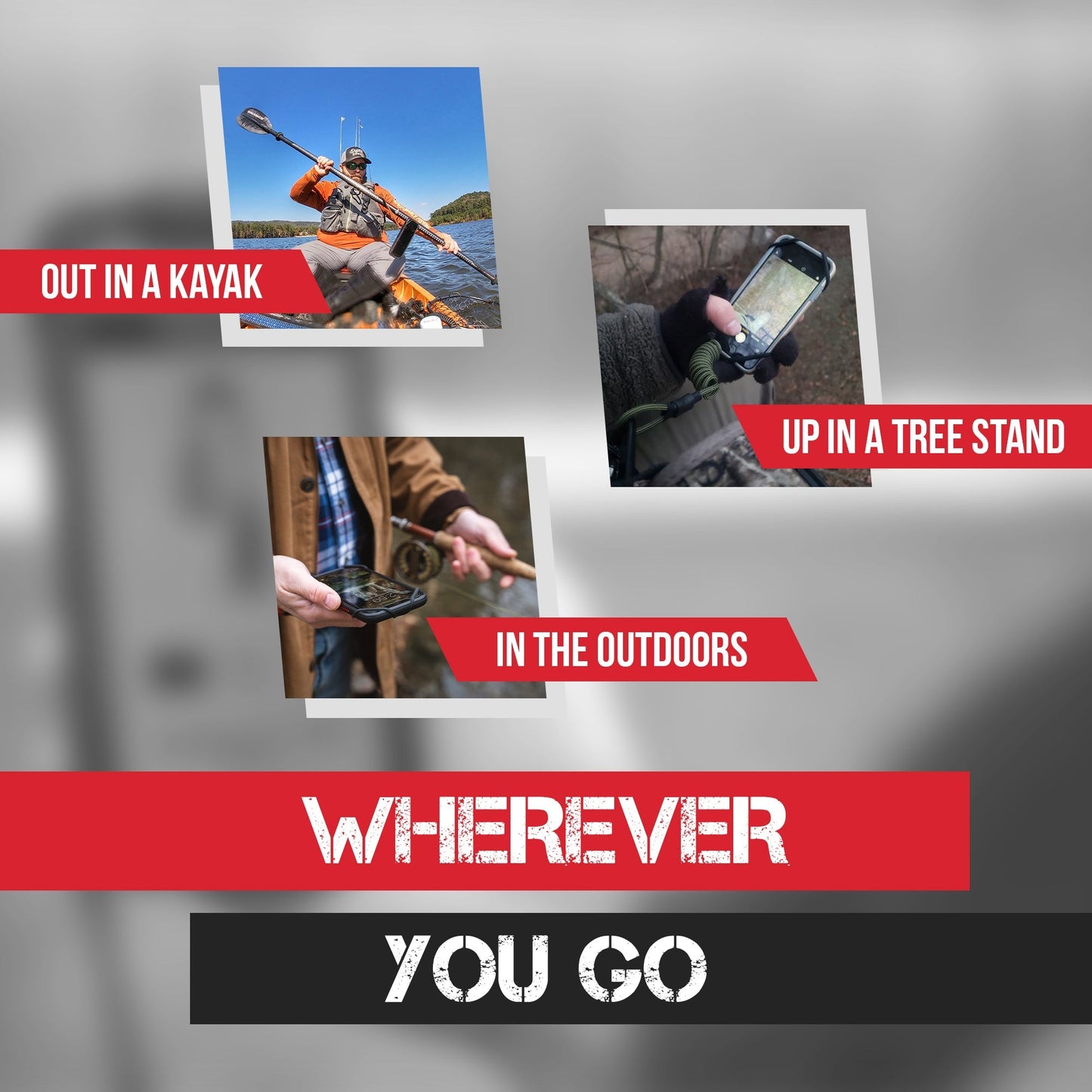 Rogue Fishing Co. The Protector™ Phone Tether XD - Angler's Pro Tackle & Outdoors