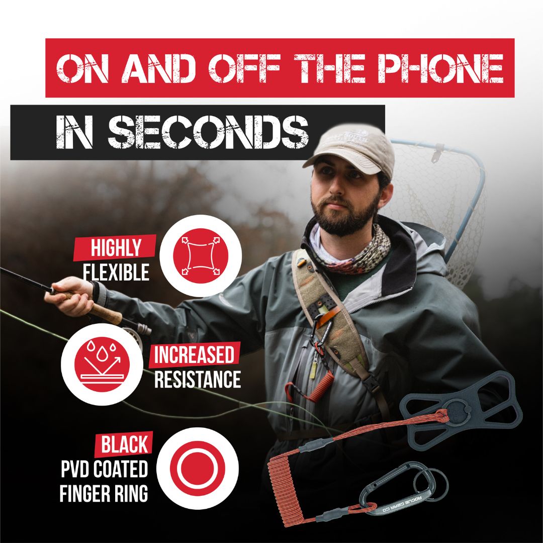 Rogue Fishing Co. The Protector™ Phone Tether XD - Angler's Pro Tackle & Outdoors