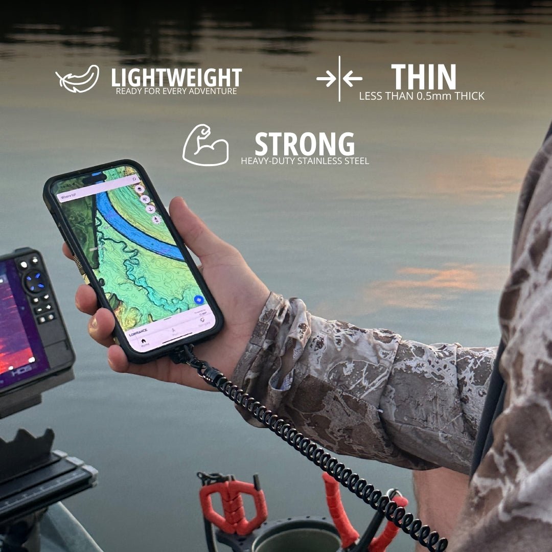 Rogue Fishing Co. THE SHIELD™ Phone Tab & Tether - Angler's Pro Tackle & Outdoors
