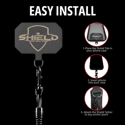 Rogue Fishing Co. THE SHIELD™ Phone Tab & Tether - Angler's Pro Tackle & Outdoors