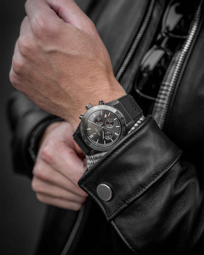 Vincero The Rogue - Gunmetal/Red