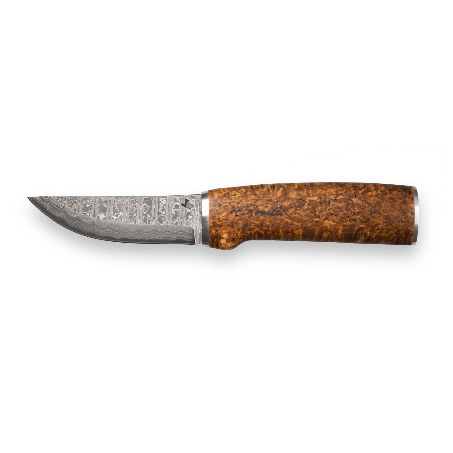 Roselli RD 300P The Hunting Knife, Damascus - Angler's Pro Tackle & Outdoors