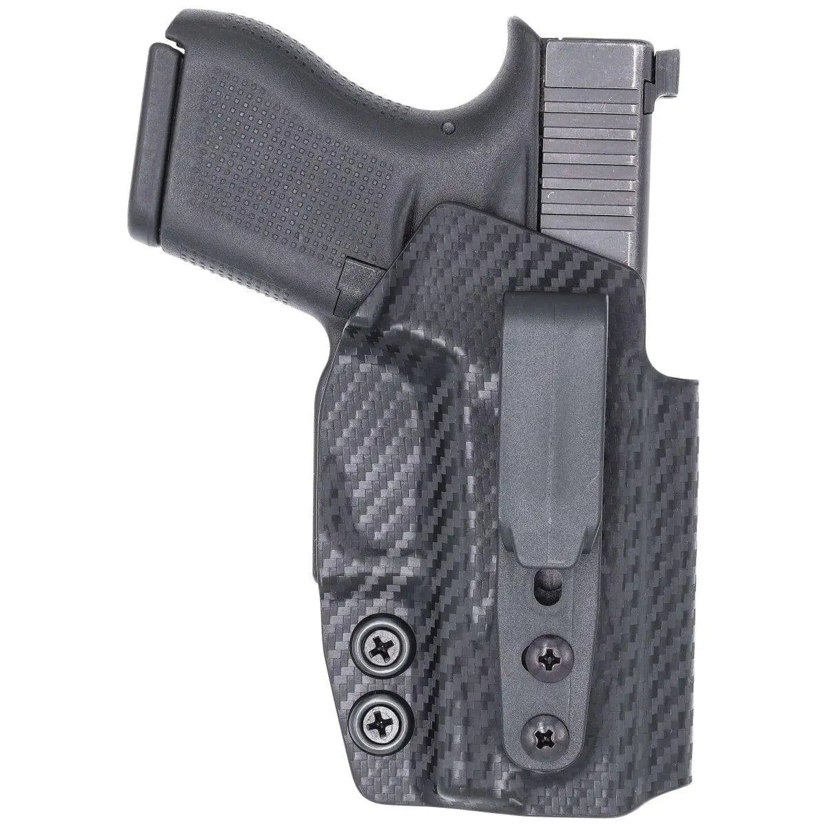 Rounded Gear Tuckable IWB Holster fits: Glock 43X (Optic Ready) - Angler's Pro Tackle & Outdoors