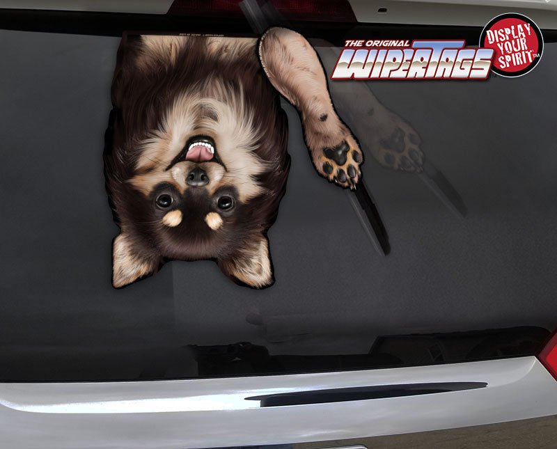 Roxie the Long Hair Chihuahua Waving Dog WiperTags - Angler's Pro Tackle & Outdoors