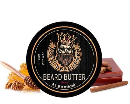 Royal Beardsmen El Humidor 4oz Premium Beard Butter - Angler's Pro Tackle & Outdoors