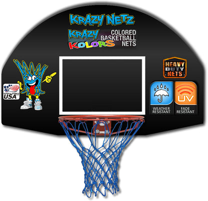 Krazy Netz Heavy Duty Royal Blue Basketball Rim Net