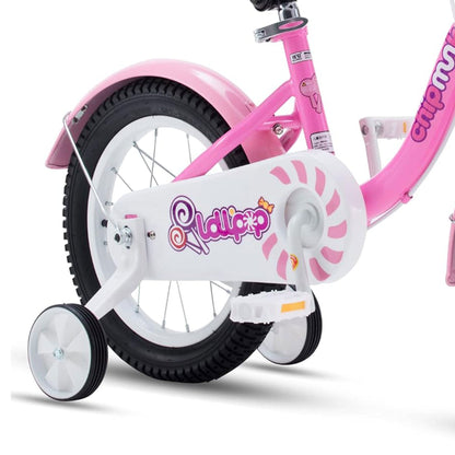 RoyalBaby Chipmunk 16" Kids Bicycle w/ Basket, Training Wheels & Kickstand, Pink - Angler's Pro Tackle & Outdoors