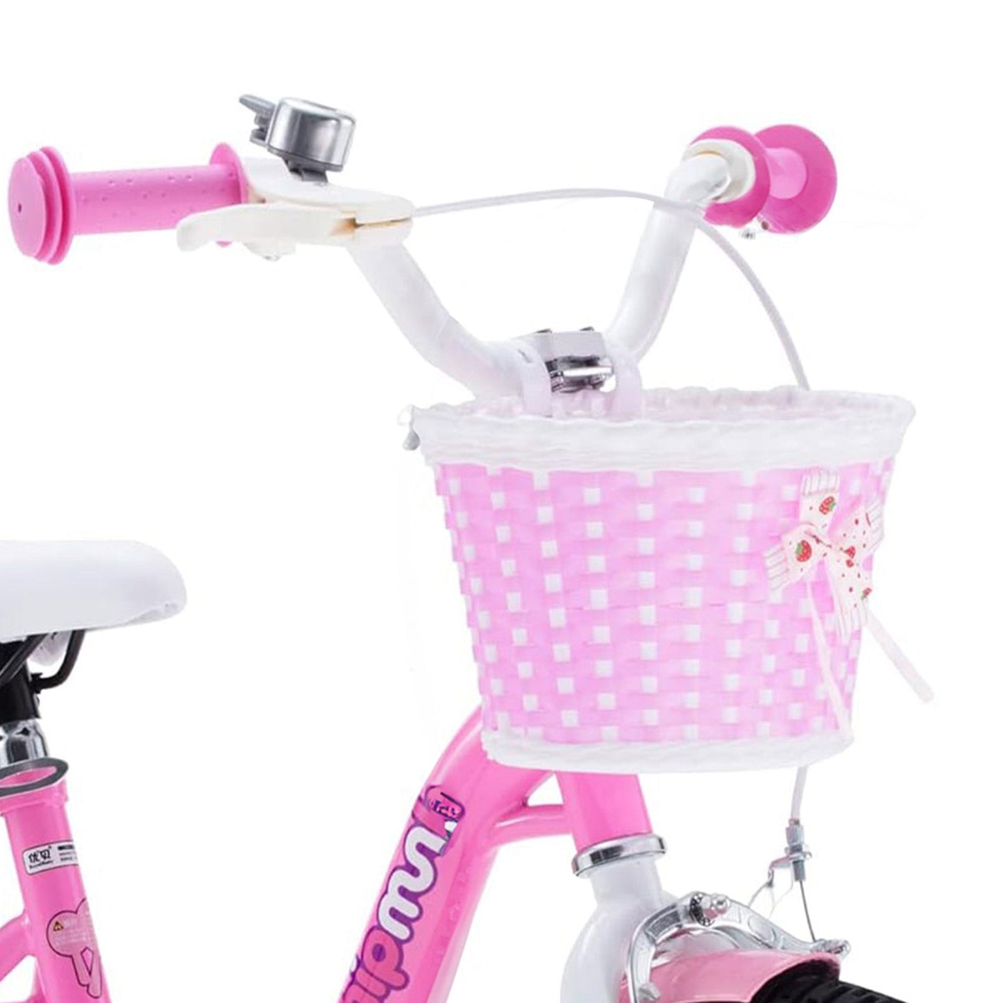 RoyalBaby Chipmunk 16" Kids Bicycle w/ Basket, Training Wheels & Kickstand, Pink - Angler's Pro Tackle & Outdoors