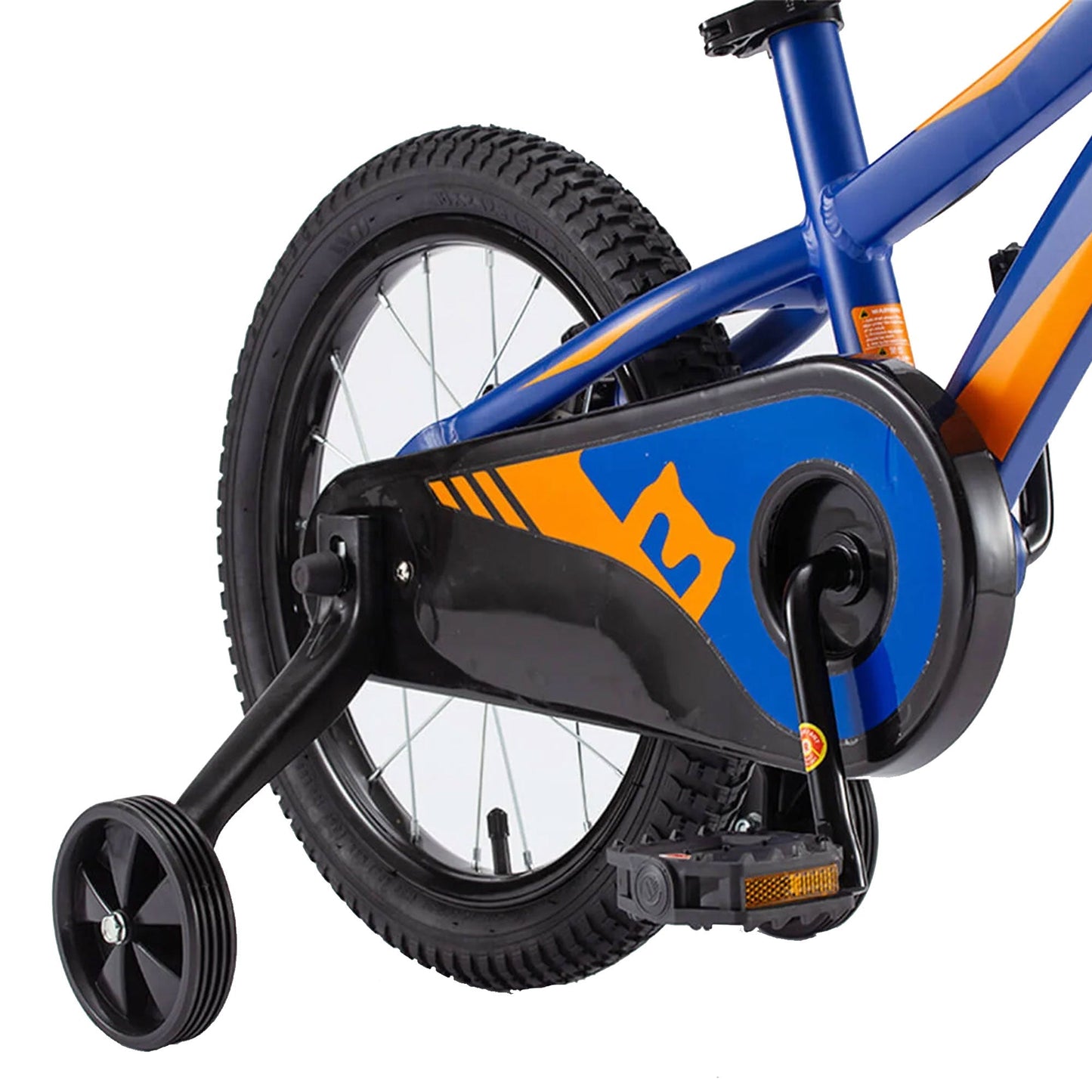 RoyalBaby Chipmunk Explorer 16" Kids Bike w/Training Wheels & Kickstand, Blue - Angler's Pro Tackle & Outdoors