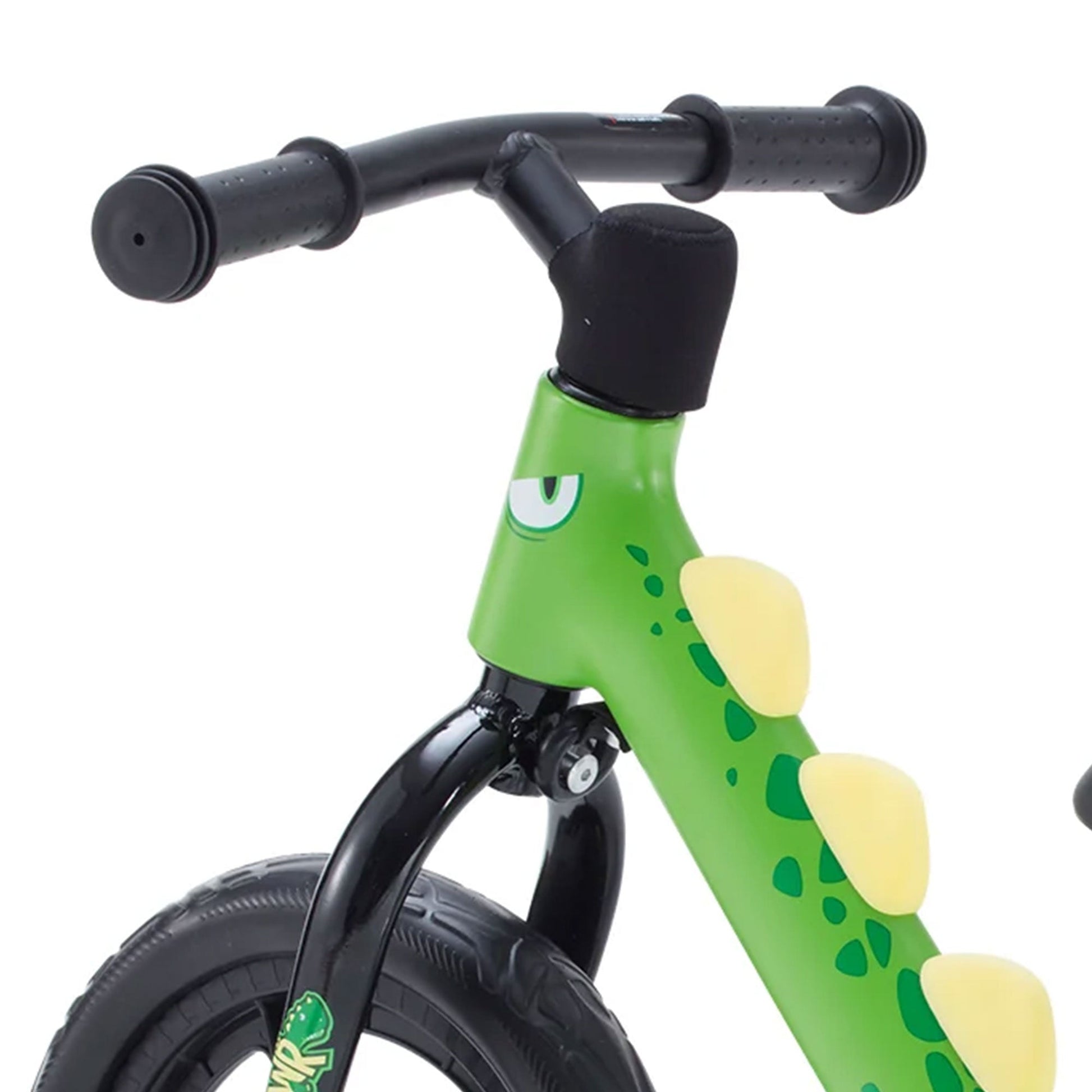 RoyalBaby Dinosaur 12 Inch Magnesium Frame Toddler Kids Balance Bike, Green - Angler's Pro Tackle & Outdoors