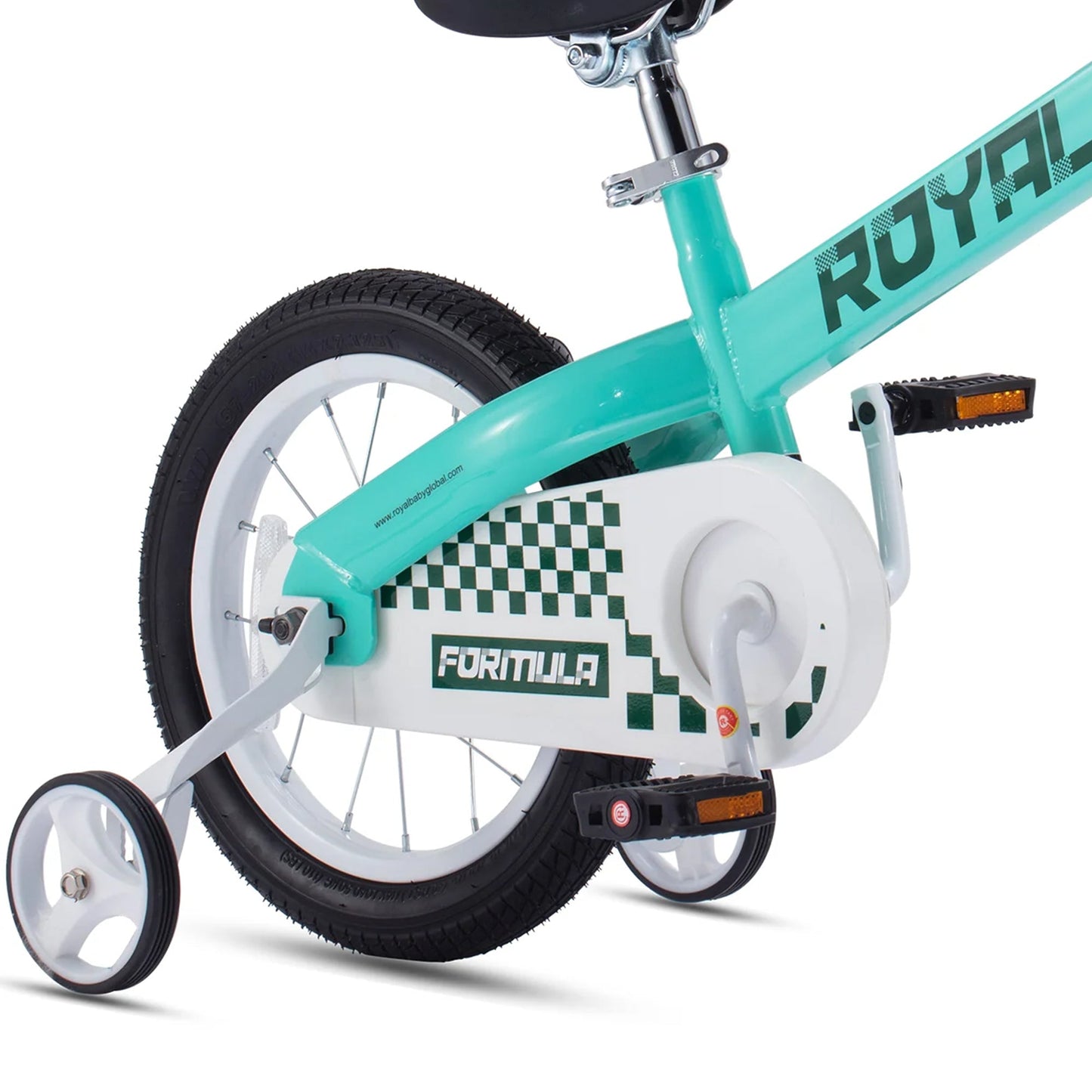 RoyalBaby Formula 16 Inch Kids Bike with Kickstand and Training Wheels, Green - Angler's Pro Tackle & Outdoors