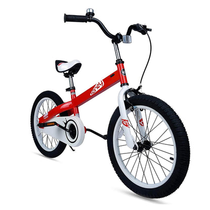 RoyalBaby Honey 18" Kids Bicycle w/ Kickstand, Adjustable Seat & Reflectors, Red - Angler's Pro Tackle & Outdoors