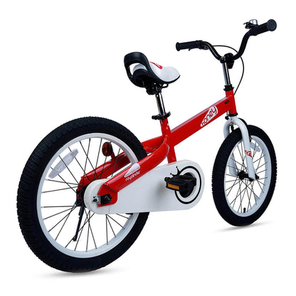 RoyalBaby Honey 18" Kids Bicycle w/ Kickstand, Adjustable Seat & Reflectors, Red - Angler's Pro Tackle & Outdoors