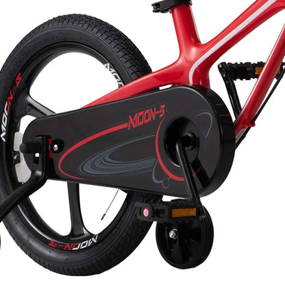 RoyalBaby Moon - 5 14" Magnesium Alloy Kids Bicycle with Training Wheels, Red - Angler's Pro Tackle & Outdoors