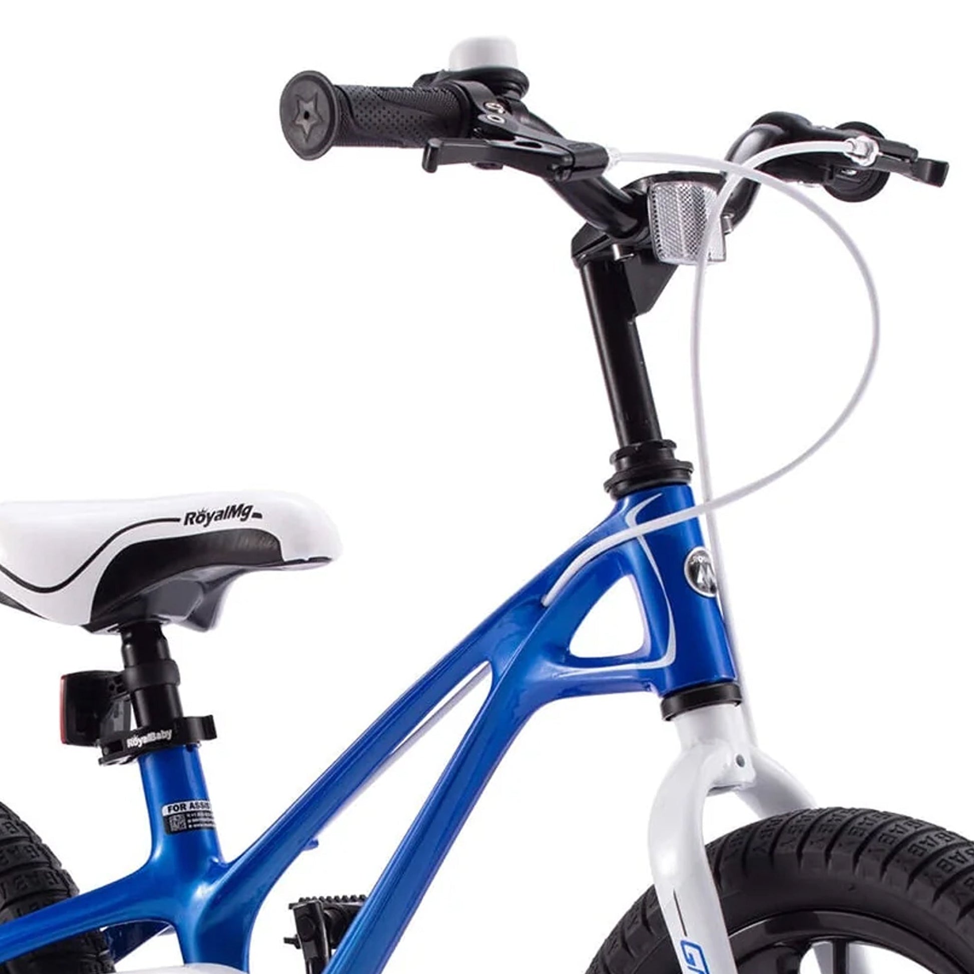 RoyalBaby RoyalMg Galaxy Fleet 14 Inch Kids Bicycle with Training Wheels, Blue - Angler's Pro Tackle & Outdoors