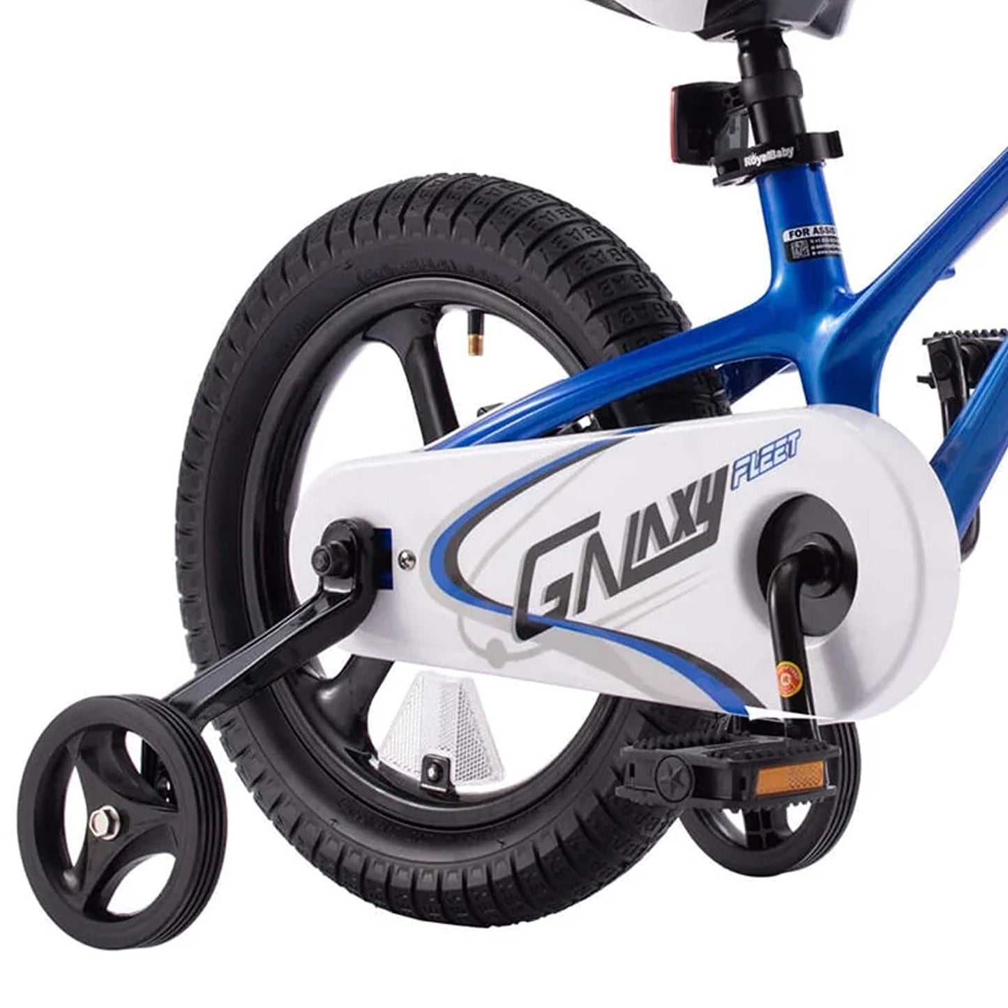 RoyalBaby RoyalMg Galaxy Fleet 14 Inch Kids Bicycle with Training Wheels, Blue - Angler's Pro Tackle & Outdoors