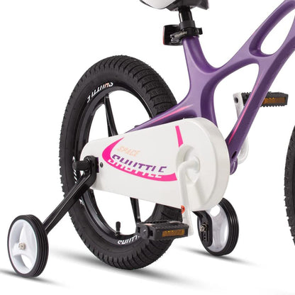 RoyalBaby Space Shuttle 14" Magnesium Alloy Kids Bike w/Training Wheels, Purple - Angler's Pro Tackle & Outdoors