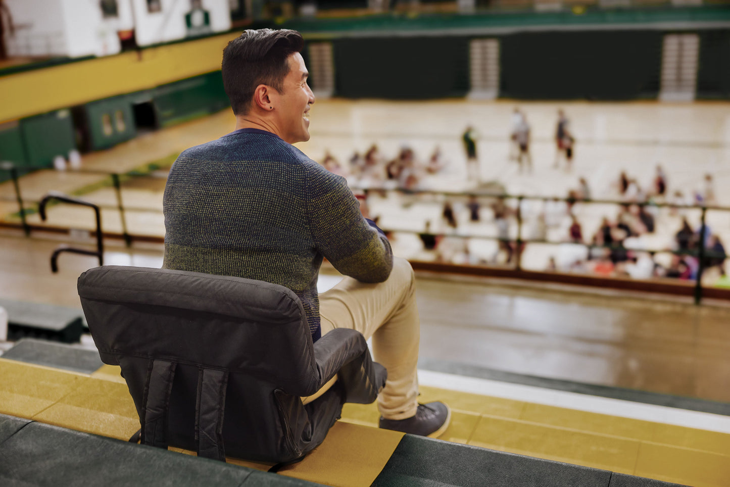 Picnic Time Ventura Portable Reclining Stadium Seat