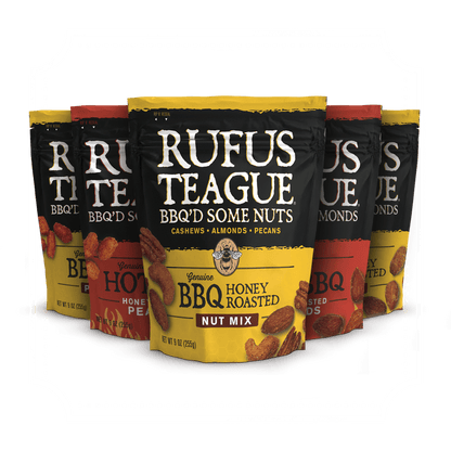 Rufus Teague BBQ NUTS - FULL VARIETY 6 PACK - Angler's Pro Tackle & Outdoors