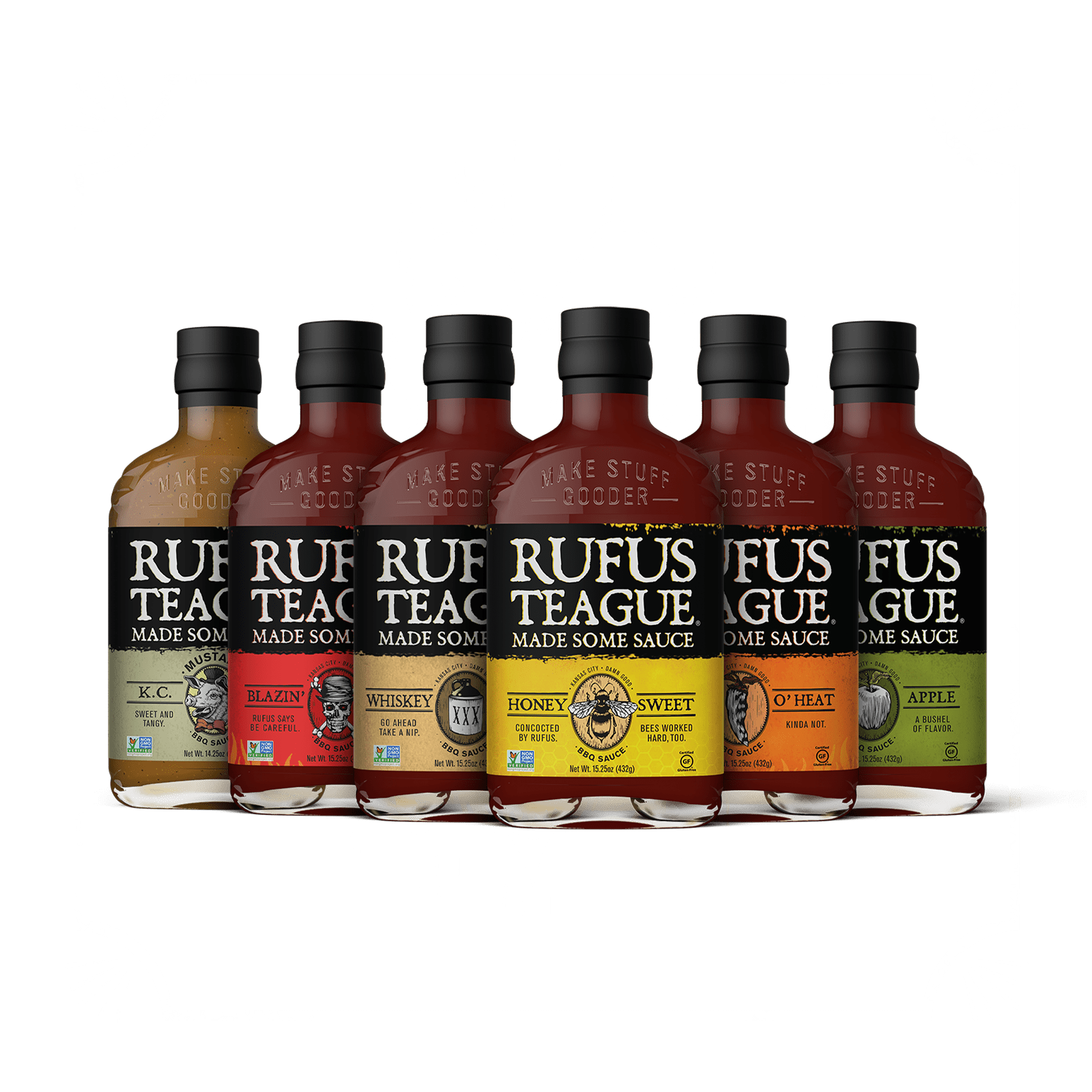 Rufus Teague BBQ SAUCE VARIETY PACK - Angler's Pro Tackle & Outdoors