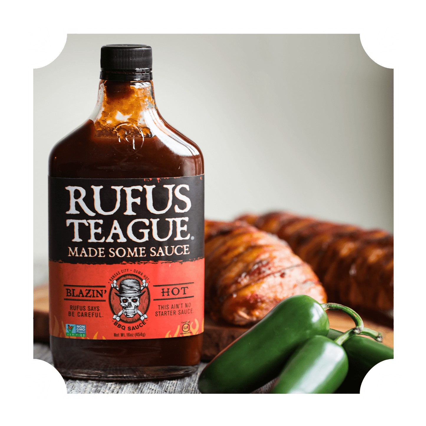 Rufus Teague BLAZIN' HOT BBQ SAUCE - Angler's Pro Tackle & Outdoors