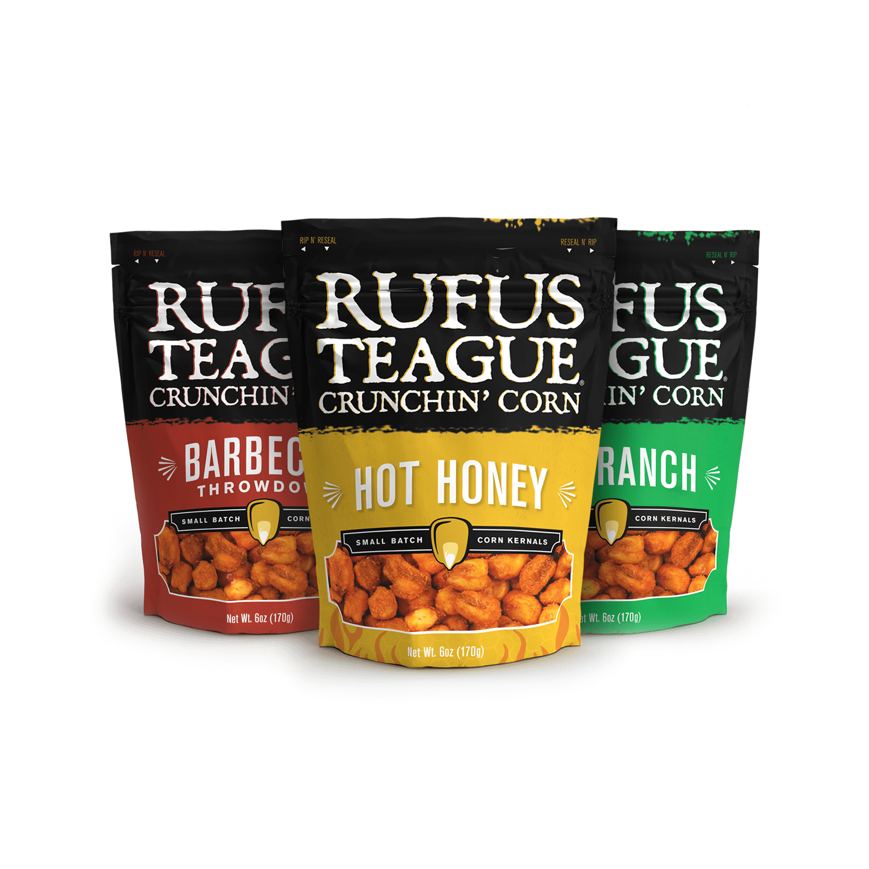 Rufus Teague CRUNCHIN' CORN - VARIETY PACK - Angler's Pro Tackle & Outdoors