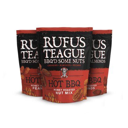 Rufus Teague HOT BBQ NUTS - VARIETY 3 PACK - Angler's Pro Tackle & Outdoors