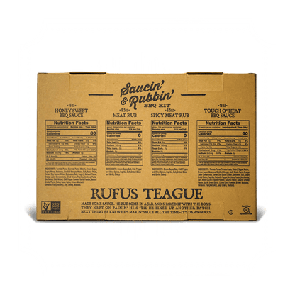 Rufus Teague SAUCIN' & RUBBIN' KIT (4 pack) - Angler's Pro Tackle & Outdoors