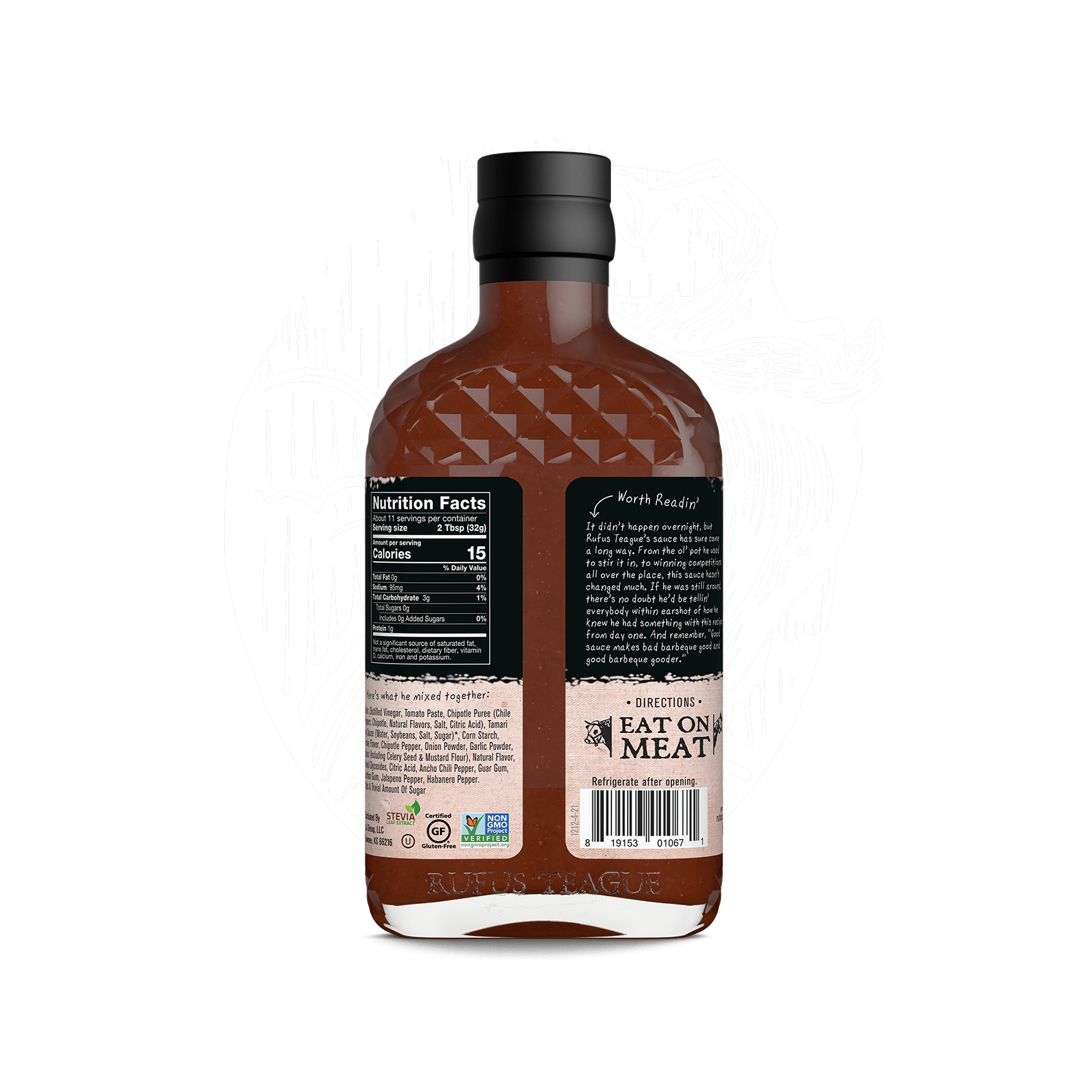 Rufus Teague SMOKE 'N CHIPOTLE - Sugar Free - Angler's Pro Tackle & Outdoors