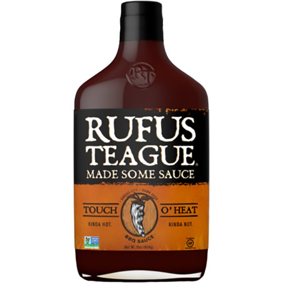 Rufus Teague Touch O' Heat Barbecue Sauce 16 oz. - Angler's Pro Tackle & Outdoors