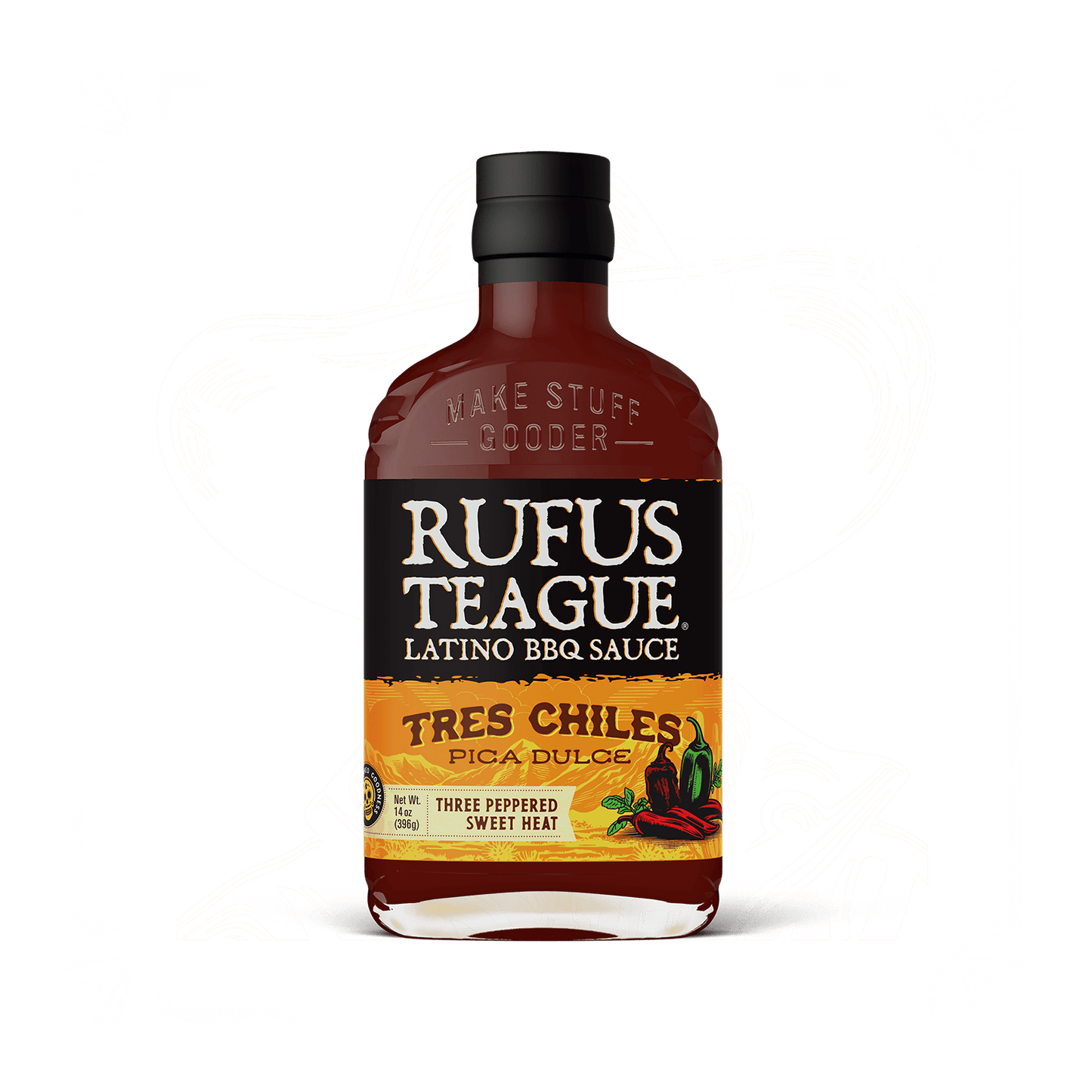 Rufus Teague TRES CHILES PICA DULCE BBQ SAUCE - Angler's Pro Tackle & Outdoors