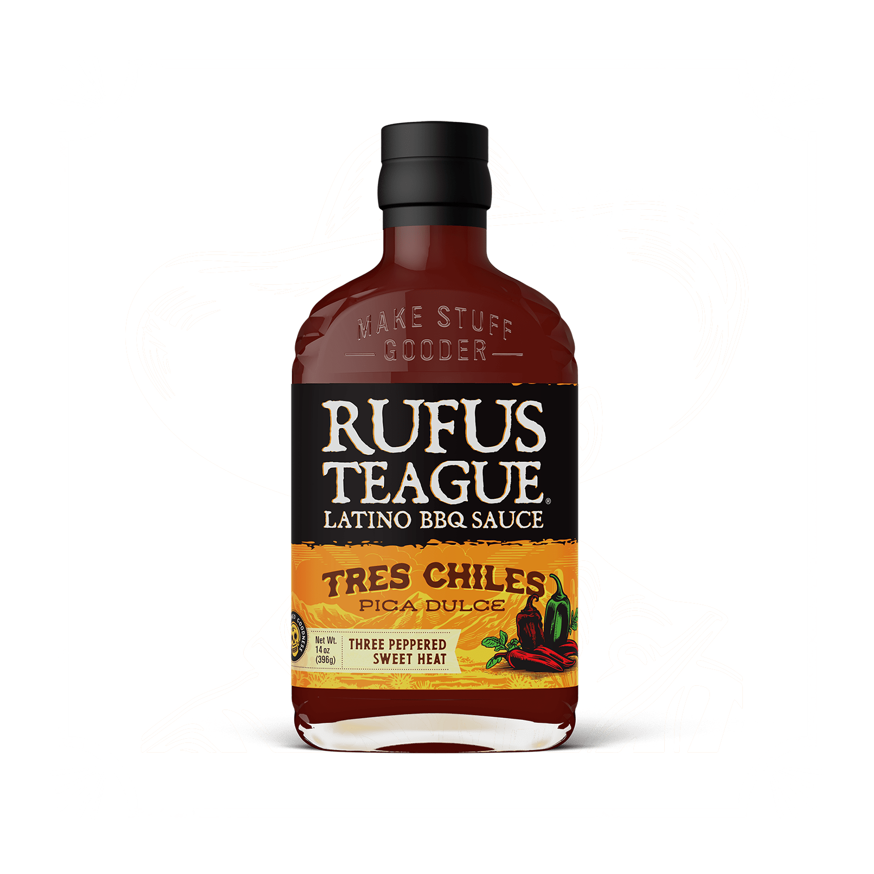Rufus Teague TRES CHILES PICA DULCE BBQ SAUCE - Angler's Pro Tackle & Outdoors