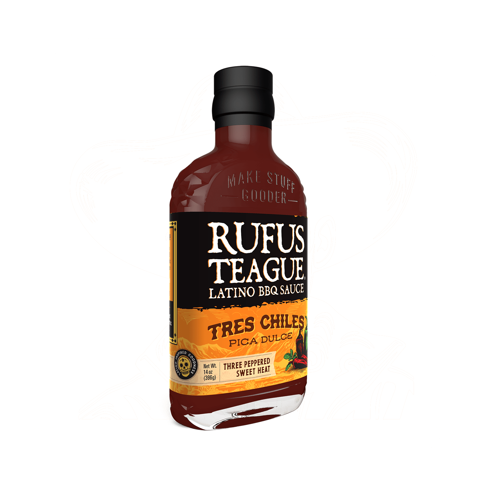 Rufus Teague TRES CHILES PICA DULCE BBQ SAUCE - Angler's Pro Tackle & Outdoors