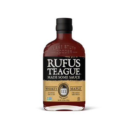Rufus Teague WHISKEY MAPLE BBQ SAUCE - Angler's Pro Tackle & Outdoors