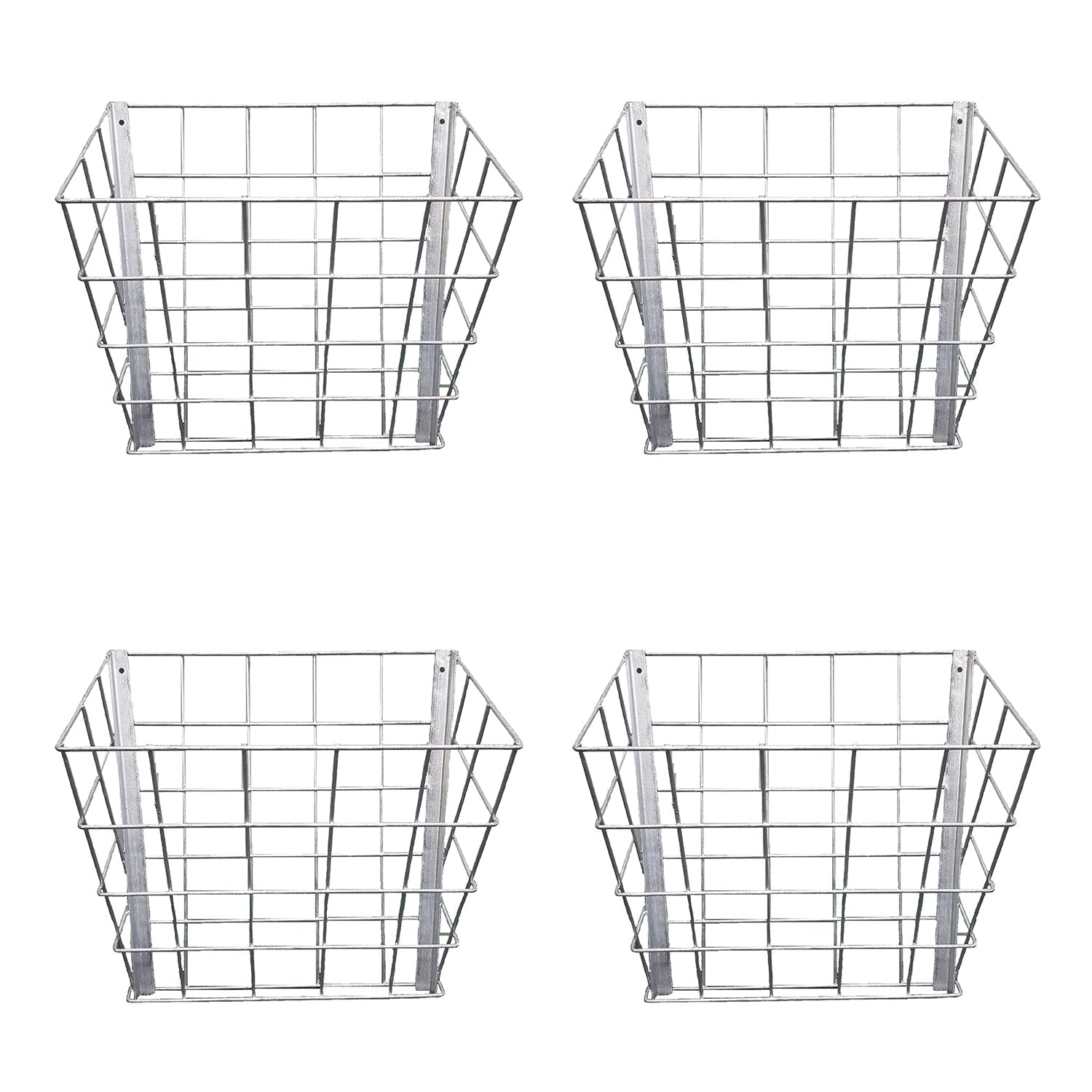 Rugged Ranch Livestock Steel Hay Feeder Rack for Goats, Sheep and Horses, 4 Pack - Angler's Pro Tackle & Outdoors