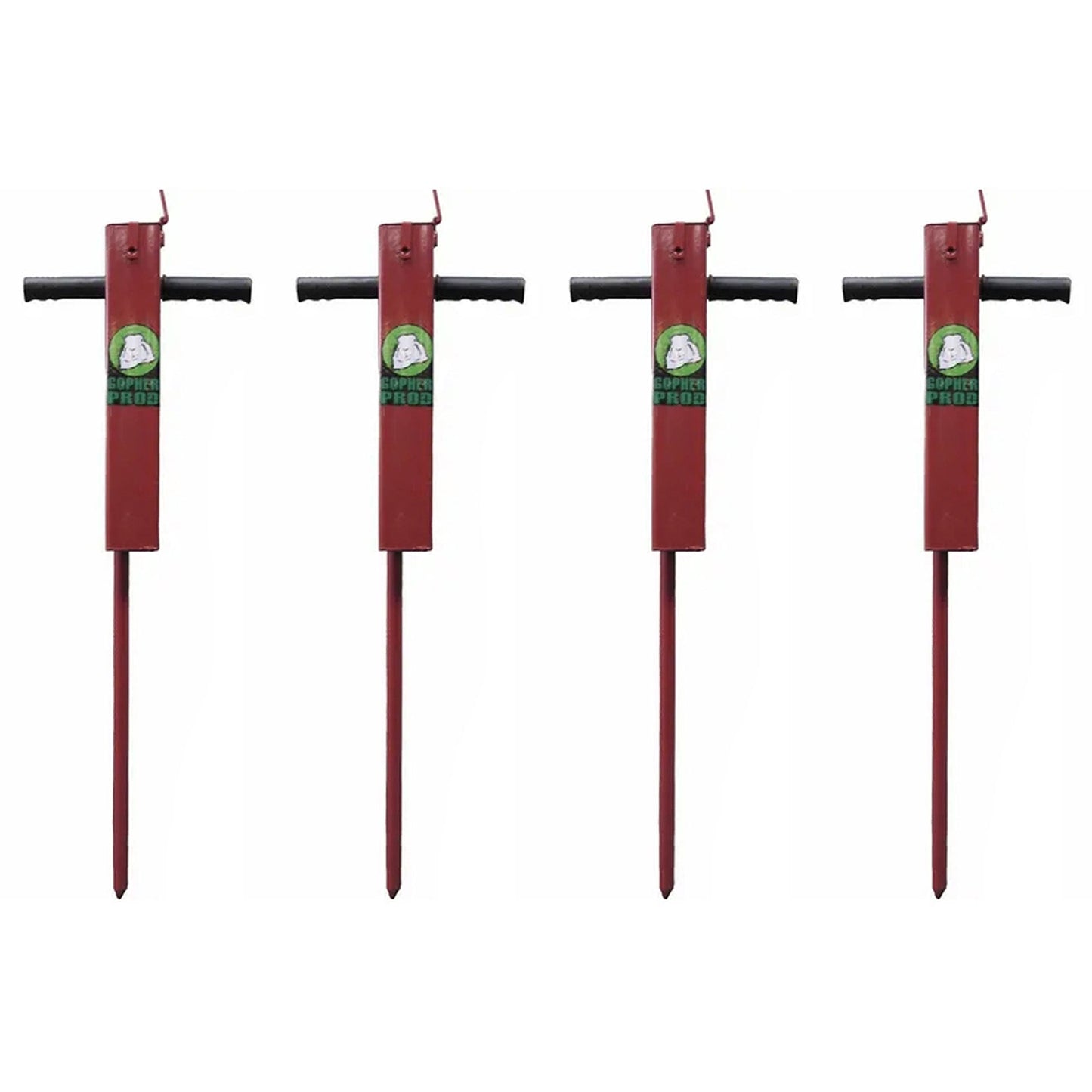 Rugged Ranch Professional Gopher Prod Tool, Red (4 Pack) - Angler's Pro Tackle & Outdoors