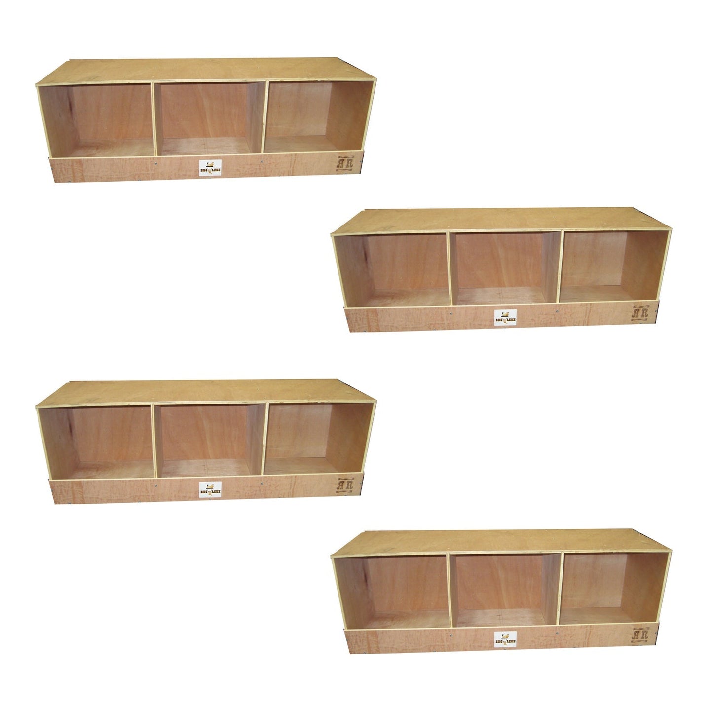 Rugged Ranch RuggEgg Barn Wooden Chicken Coop Triple Nesting Egg Boxes (4 Pack) - Angler's Pro Tackle & Outdoors
