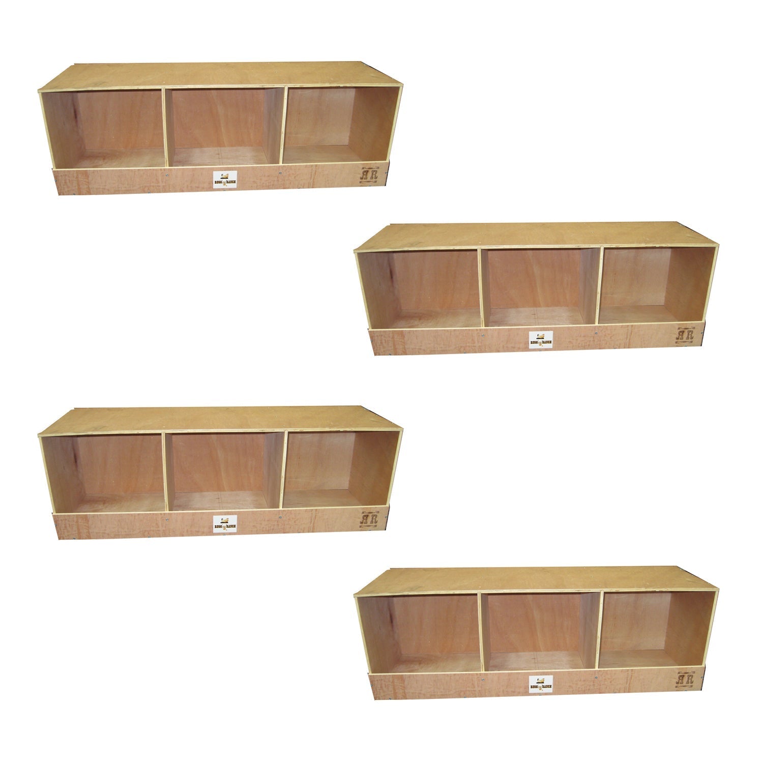 Rugged Ranch RuggEgg Barn Wooden Chicken Coop Triple Nesting Egg Boxes (4 Pack) - Angler's Pro Tackle & Outdoors