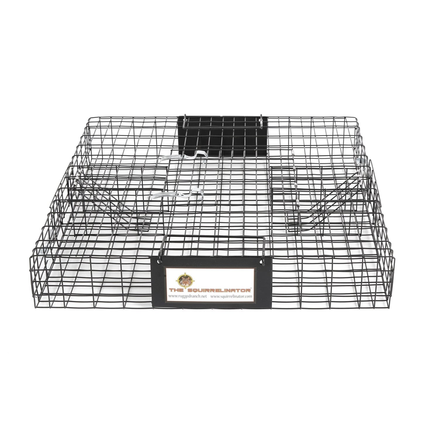 Rugged Ranch SQR Squirrelinator Live Squirrel Chipmunk 2 Door Trap Cage (2 Pack) - Angler's Pro Tackle & Outdoors